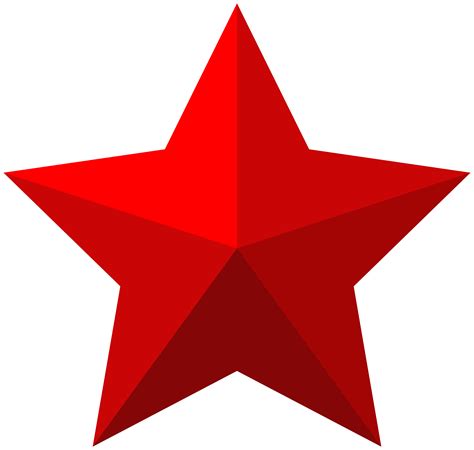 red star clip art